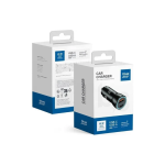 BLUE STAR car charger 3A 25W Type C + USB A PD QC3.0 AFC PPS black