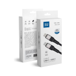 BLUE STAR braided cable 3A 60W Type C to Type C PD QC4.0 TFK-DC-004 2 m black