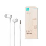 JES DR02 Ακουστικά Ενσύρματα 3.5mm Λευκά