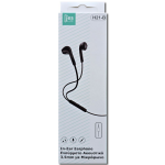 JES H21-B Ενσύρματο Ακουστικό 3.5mm 120εκ Μαύρο