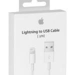 Apple Usb-A to Lighning Cable Λευκό 1M