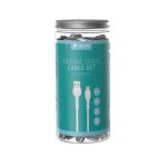 Devia cable Kintone V2 EC406 USB - Lightning 1,0 m 2,1A white set 30 pcs