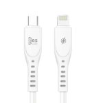 JES JC30L Καλώδιο Φόρτισης Lightning 3A 1m Λευκό