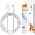 LDNIO CABLE USB TO C 25W FAST WHITE 2m