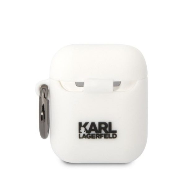 Original case KARL LAGERFELD for Apple Airpods 1 / 2 white