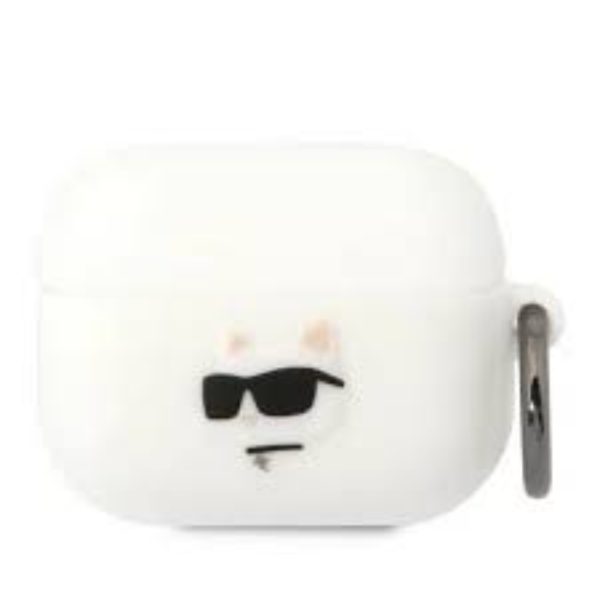 Original case KARL LAGERFELD for Apple Airpods Pro white