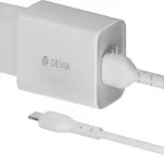 Devia Smart Series Charger Suit 2.4A With Lightning Cable (EU,5V,2USB)