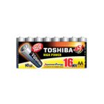 ΑΛΚΑΛΙΚΕΣ ΜΠΑΤΑΡΙΕΣ AA TOSHIBA LR6GCP MP-16 1.5V 16τεμ. - Image 2