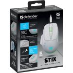 DEFENDER GM-009 STIX WIRELESS OPTICAL MOUSE 3200dpi white - Image 2