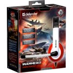 DEFENDER G-120 WARHEAD WIRED HEADPHONES 2m red white - Image 2
