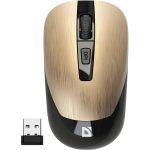 DEFENDER MM-995 WAVE WIRELESS OPTICAL MOUSE 1600dpi gold