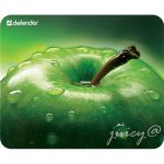 DEFENDER MOUSEPAD JUICY 220 X 180 X 0.4 mm (GREEN APPLE)