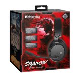 DEFENDER SHADOW STEREO HEADPHONES 2m black - Image 2