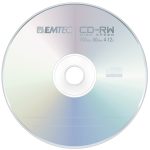 EMTEC CD-RW 700MB / 80 MIN 4-12x SLIM 5pcs JEWEL CASE - Image 2