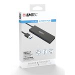 EMTEC USB 3.1 HUB ULTRA SLIM 4 PORTS T620A - Image 4