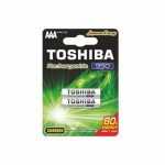 ΕΠΑΝΑΦΟΡΤΙΖΟΜΕΝΕΣ ΜΠΑΤΑΡΙΕΣ AAA TOSHIBA 950mAh TNH-03GAE BR-2C 1.2V 2τεμ.