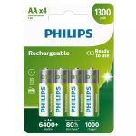ΕΠΑΝΑΦΟΡΤΙΖΟΜΕΝΕΣ ΜΠΑΤΑΡΙΕΣ AA PHILIPS 1300mAh 1.2V 2τεμ. - Image 3