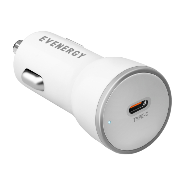 evenergyby_6302639 EVENERGY by SBS CAR CHARGER 5V 3A TYPE C white - Image 1