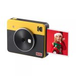 KODAK INSTANT CAMERA & PRINTER MINI SHOT 3 RETRO 4PASS yellow