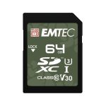 Memory Card SD EMTEC UHS-I U1 V30 OUTDOOR 64GB CLASS 10