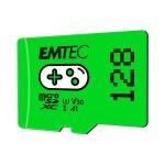 Memory Card microSD EMTEC UHS-I U3 V30 A1 128GB 100mbps GAMING