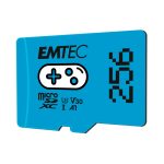 Memory Card microSD EMTEC UHS-I U3 V30 A1 256GB 100mbps GAMING