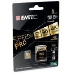 Memory Card microSD EMTEC USH-I U3 V30 SPEEDIN PRO A2 1TB CLASS 10 - Image 2