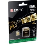 Memory Card microSD EMTEC USH-II V30 A2 SPEEDIN PRO PLUS 128GB CLASS 10 - Image 2
