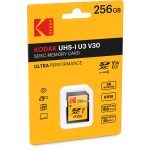 Memory Card SD KODAK UHS-I U3 V30 ULTRA PERFORMANCE 256GB CLASS 10  V30 A1 Ultra - Image 2