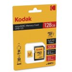 Memory Card microSD KODAK UHS-I U1 PREMIUM PERFORMANCE 128GB CLASS 10 with adapter  V10 A1 - Image 2