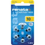 SBAT RENATA029 ZA10 ΚΙΤΡΙΝΕΣ 1.45V πακέτο 6 ΜΠΑΤΑΡΙΕΣ ΒΑΡΥΚΟΙΑΣ