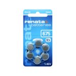 SBAT RENATA032 ZA675 ΜΠΛΕ 1.45V πακέτο 6 ΜΠΑΤΑΡΙΕΣ ΒΑΡΥΚΟΙΑΣ
