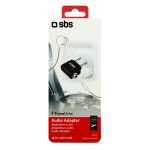 SBS AUDIO SPLITTER ADAPTER FEMALE JACK 3.5mm to 2X MALE JACK 3.5mm JACK - Image 2