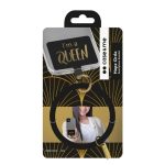 SBS BRACELET HOPE CICLE (I'm a Queen) SILICONE black - Image 3