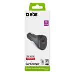 SBS CAR CHARGER PD 65W black - Image 2