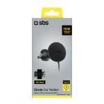 SBS CAR HOLDER CHARGER COMPATIBLE WITH MAGSAFE FOR AIRVENT 15W black - Image 2
