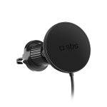 SBS CAR HOLDER CHARGER COMPATIBLE WITH MAGSAFE FOR AIRVENT 15W black - Image 3