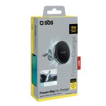 SBS CAR HOLDER MAGNETIC 15W WIRELESS CHARGING QI WITH COOLING FAN - Image 3