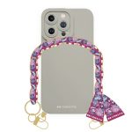 SBS CASE ME FOULARD CASE IPHONE 14 PRO ivory backcover