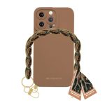SBS CASE ME FOULARD CASE IPHONE 14 PRO MAX brown backcover - Image 4
