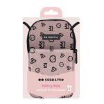 SBS CASE ME HANDBAG CANVAS PINK QUEEN PATTERN - Image 2