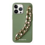 SBS CASE ME METAL CHAIN IPHONE 13 PRO green backcover
