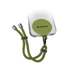 SBS CASE ME NECK STRAP LANYARD WITH PATCH FOR SMARTPHONES green - Image 4