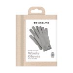 SBS CASE ME WINTER WOOLY GLOVES FOR TOUCH SCREENS ONE SIZE grey - Image 2