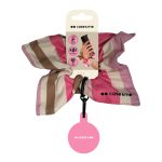 SBS CASE ME WRISTBAND FABRIC BRACELET FOR PHONES ivory pink