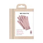 SBS CASE ME WINTER WOOLY GLOVES FOR TOUCH SCREENS ONE SIZE pink - Image 2