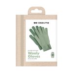 SBS CASE ME WINTER WOOLY GLOVES FOR TOUCH SCREENS ONE SIZE green - Image 5