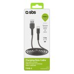 SBS DATA CABLE TYPE C 1.5m black - Image 2
