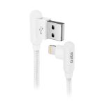 SBS DATA CABLE MFI LIGHTNING 90 degrees angle 1m white