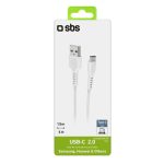 SBS DATA CABLE TYPE C 1.5m white - Image 2